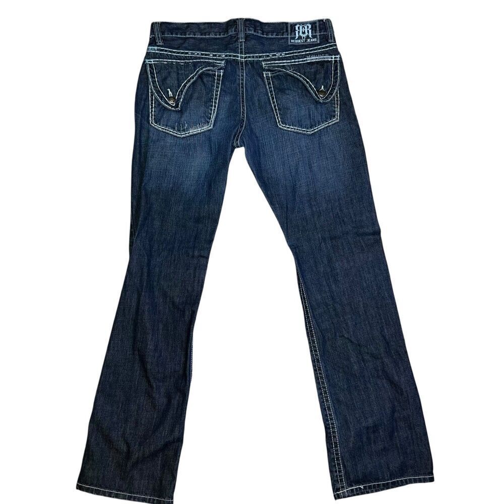 Request Jeans Men's Size 36x34 Denim Jeans y2k Skater - Picture 3 of 13